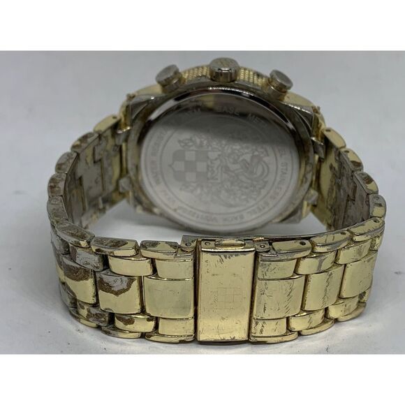 Vince Camuto VC1122GP Men's Stainless Steel Analog Black Dial Quartz Watch HK746 - Picture 9 of 11